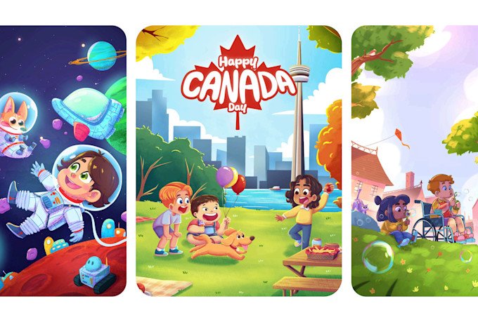 I will draw children story book illustration for kdp amazon - Image 4