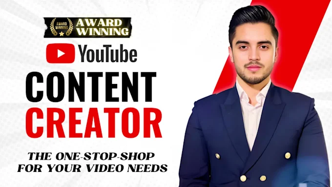 I will be your faceless youtube video creator and editor