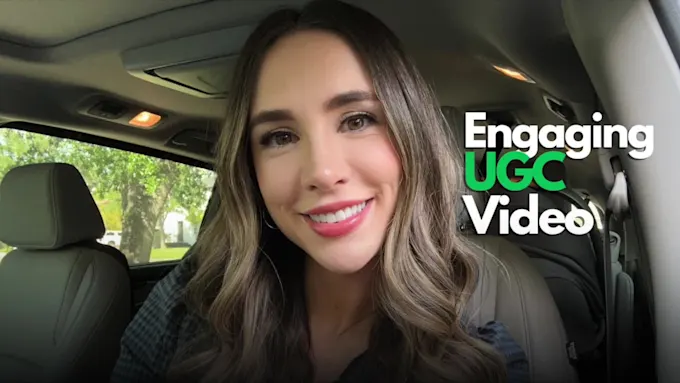 I will create a natural ugc video ad for facebook, instagram, tiktok, youtube