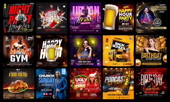 I will design pro social media posts and canva templates - Image 2