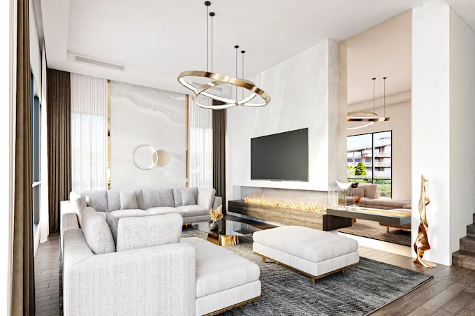 I will create interior design and realistic 3d rendering - Image 3