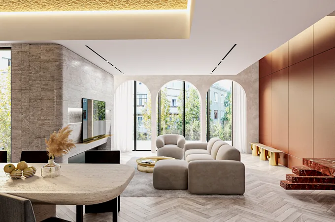 I will create interior design and realistic 3d rendering - Image 2