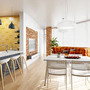 I will create interior design and realistic 3d rendering