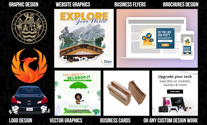 I will do any graphic design or adobe photoshop editing work - Image 2