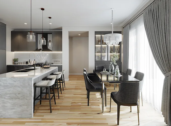 I will design modeling render interior, exterior by 3dmax - Image 2