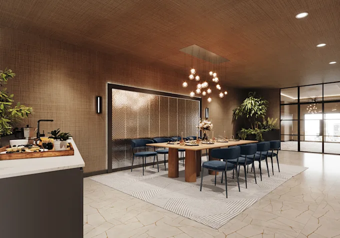 I will design modeling render interior, exterior by 3dmax