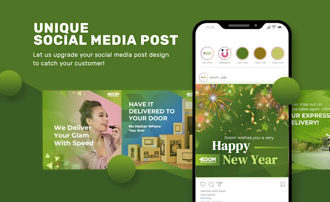 I will design your social media post with an eye catching design - Image 2