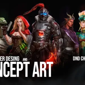 I will paint character concept art and illustrations for you