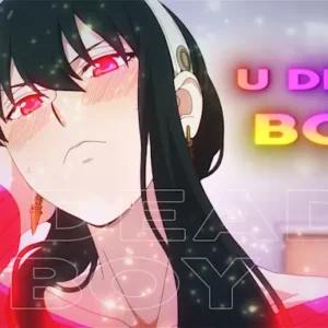 I will do anime edits in tik tok style for you 4k 60fps