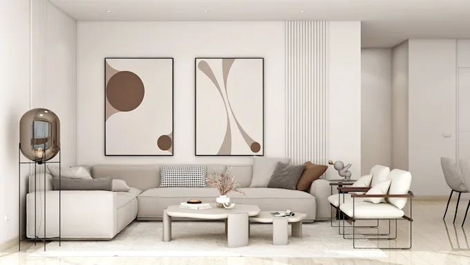 I will do modern interior design and architectural 3d rendering - Image 3