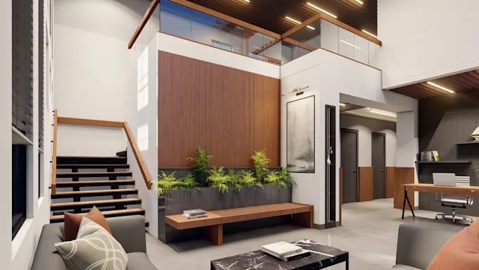 I will do 3d interior design rendering and architectural 3d model - Image 2