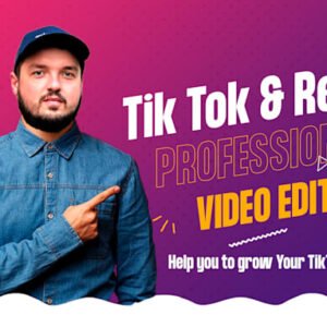 I will edit your tik tok videos