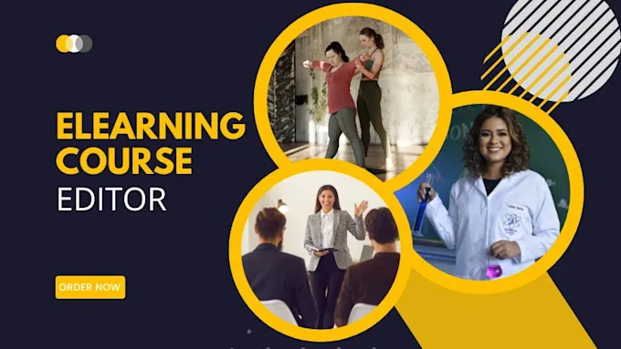 I will edit educational and presenting video course for any online e learning platform - Image 2