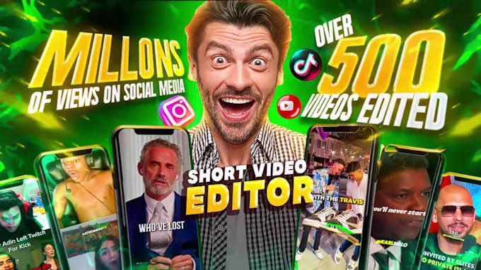 I will edit viral tik tok video ads, instagram reel, youtube shorts