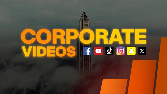I will create a professional corporate video