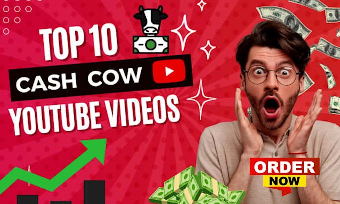I will create top 10 video and faceless cash cow youtube video editing - Image 2