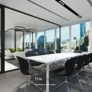 I will do your coworking space, office design