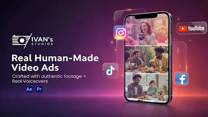 I will produce real human made video ads, not fake ai videos - Image 2